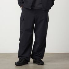 ナイロンストレッチ二重織 パラシュートパンツ