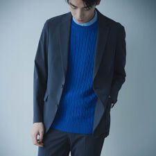 【セットアップ対応】2WAYストレッチ ジャケット