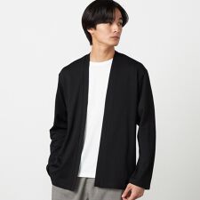 【セットアイテム】ボタンレスカーディガン+Tシャツ