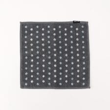 配色ドット柄 タオルハンカチ