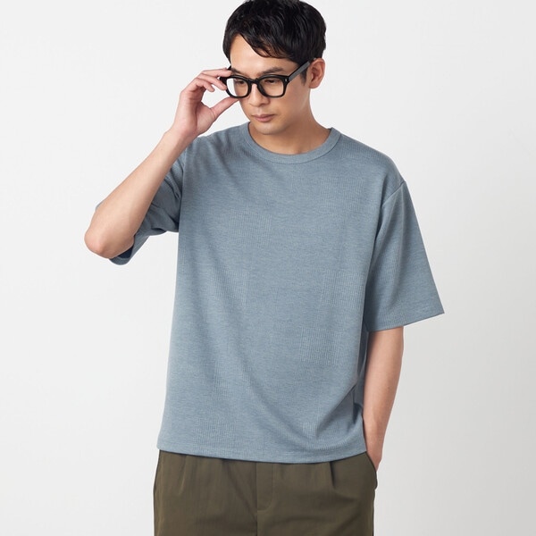 チェックジャガードTシャツ | コムサイズム(COMME CA ISM) | マルイ