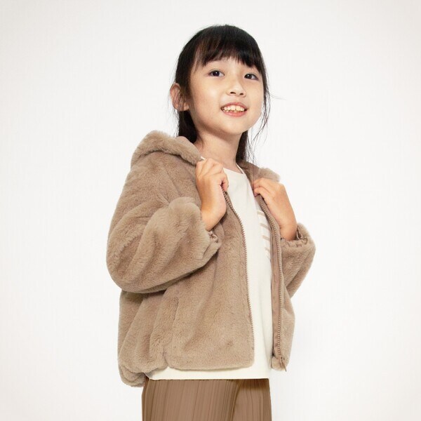 しみたか　　☆フレームワーク☆ エコファーブルゾン フェイクファー ブルゾン | コムサイズム(COMME CA ISM