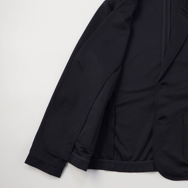 ストレッチポンチ ネイビー ジャケット(140-160cm) | コムサイズム