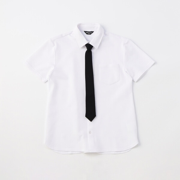 ネクタイ付き半袖シャツ(140-160cm) | コムサイズム(COMME CA ISM 