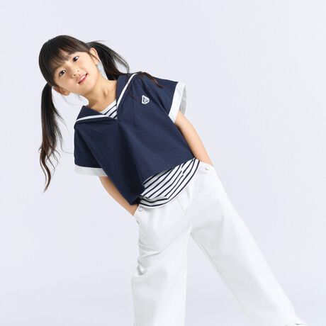 [^ԁF98-41CK23-205]sfUCtgbĥlCr[̃Z[[J[vI[o[ŁA^NgbvƃZbgɂȂAJWAɂƂoɂȂiȂPłB݂̃CƑɔzFŃzCgꂽu₩ȃfUCBvI[o[͗s̃V[głAEGXg̏߂̏䊴ɂĂ܂̂ŁAj̎q̎q킸Ē܂BɃbghJ̃bytāA肰ȂANZgɂĂ܂BvI[o[ƃ^NgbvAꂼP̂łg܂BCi[ɖñ^NgbvⒷsVc킹ȂǁAɂăV[YXɂyݒ܂BsfށtRbg100̂ꂢȕ\ʊƂȂ߂炩ȔG肪̓VfނƁAV{[_[fނłB_炩ŐLkAzɗDĂ܂BŐ@􂢉\łB