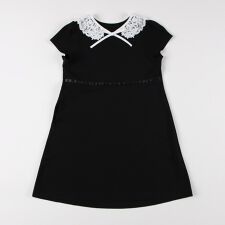 レース襟付き 半袖ワンピース(140-160cm)