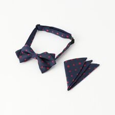 リンゴドット 蝶タイ・スカーフセット