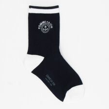 碇モチーフ刺繍 クルーソックス