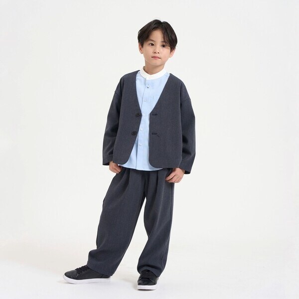 オンライン限定】ノーカラーセットアップスーツ | コムサイズム(COMME