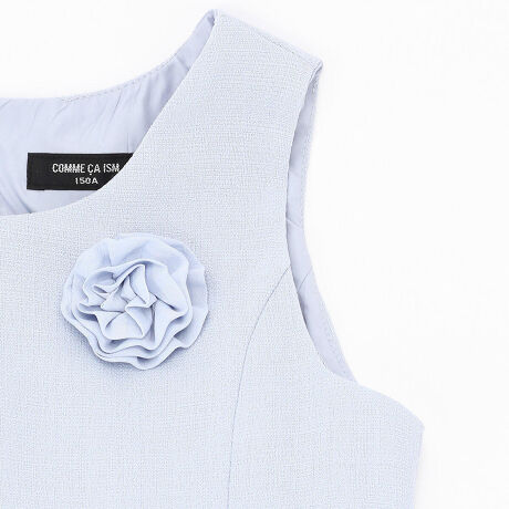 コサージュ付き ワンピース 140 160cm コムサイズム Comme Ca Ism 98 09op06 0 ファッション通販 マルイウェブチャネル