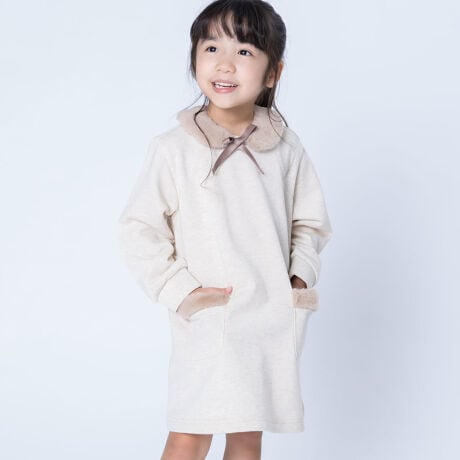 ファーティペット付き 長袖ワンピース コムサイズム Comme Ca Ism ファッション通販 マルイウェブチャネル To607 228 00 01