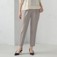 【美しいベーシックパンツ】テーパードパンツ