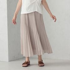 コムサモデルズ(comme ca models)のシフォンジョーゼット アシンメトリープリーツ スカート