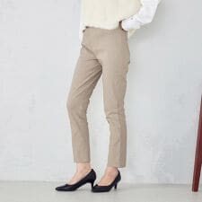 コムサモデルズ(comme ca models)の【美しいベーシックパンツ】裏起毛　ハイテンションパンツ