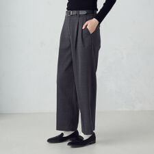 2タック ワイドパンツ