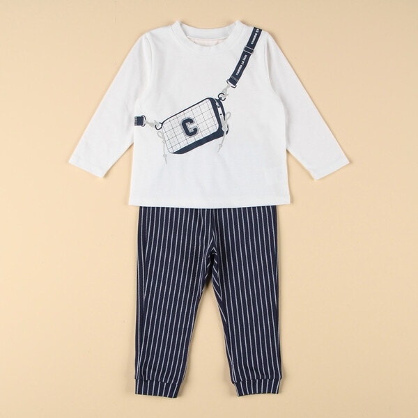 [�}���C]����T�V���c�ƃp���c�̃M�t�g�Z�b�g(80-90cm)/�R���T�C�Y���iCOMME CA ISM�j �z���C�g