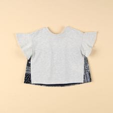 バンダナプリント 切り替え 2WAY Tシャツ(ベビーサイズ)