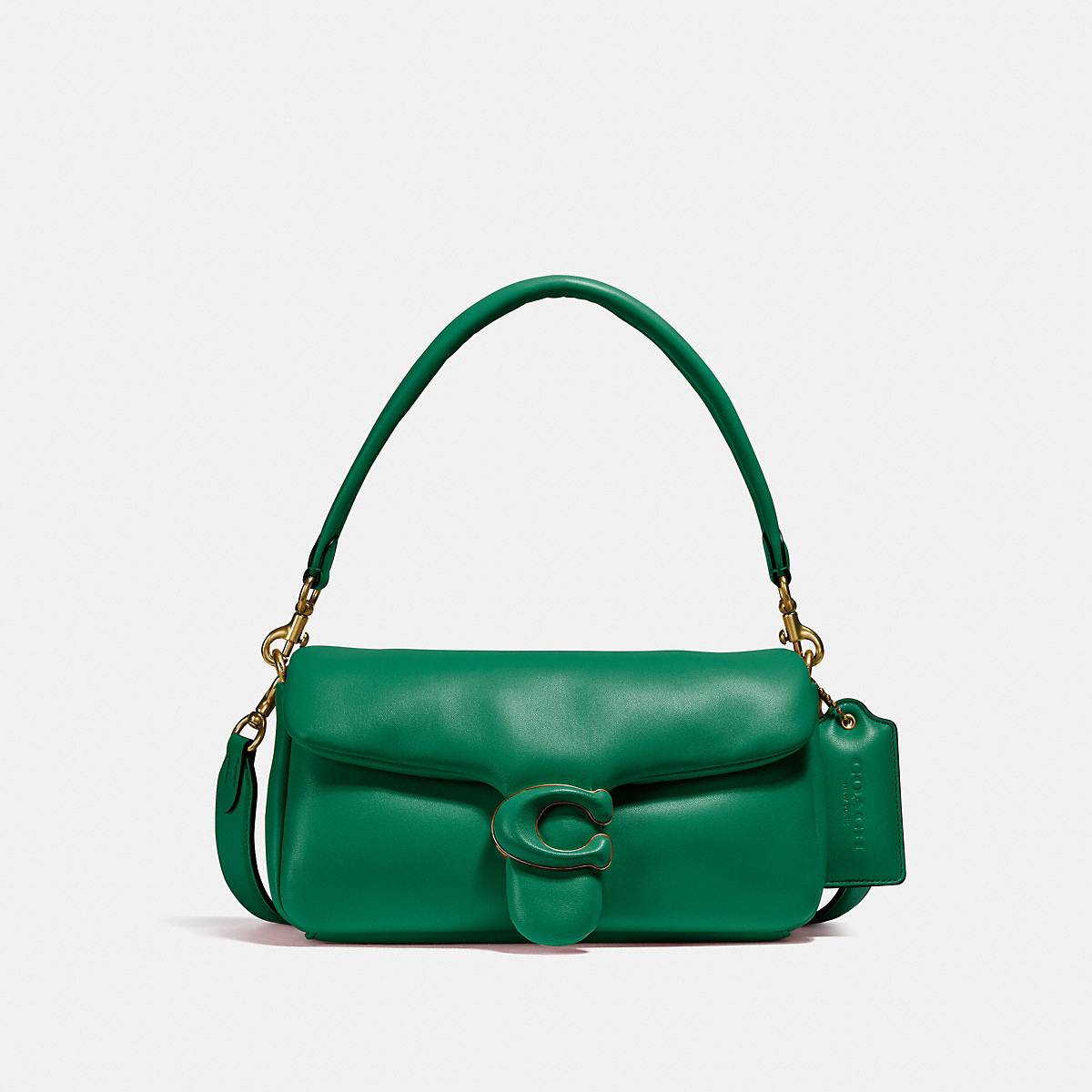 超格安一点 C0772 COACH COACH バッグ アクア Green ピロータビー