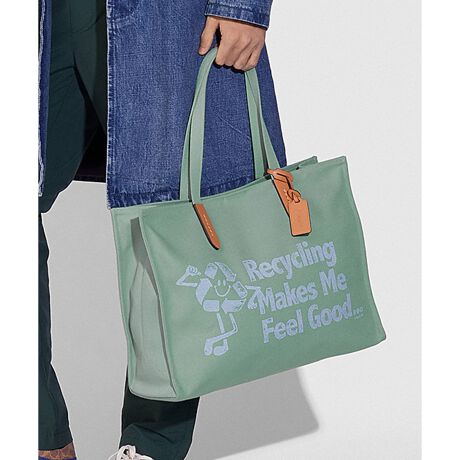100 パーセント リサイクル キャンバス トート 42 | コーチ(COACH 