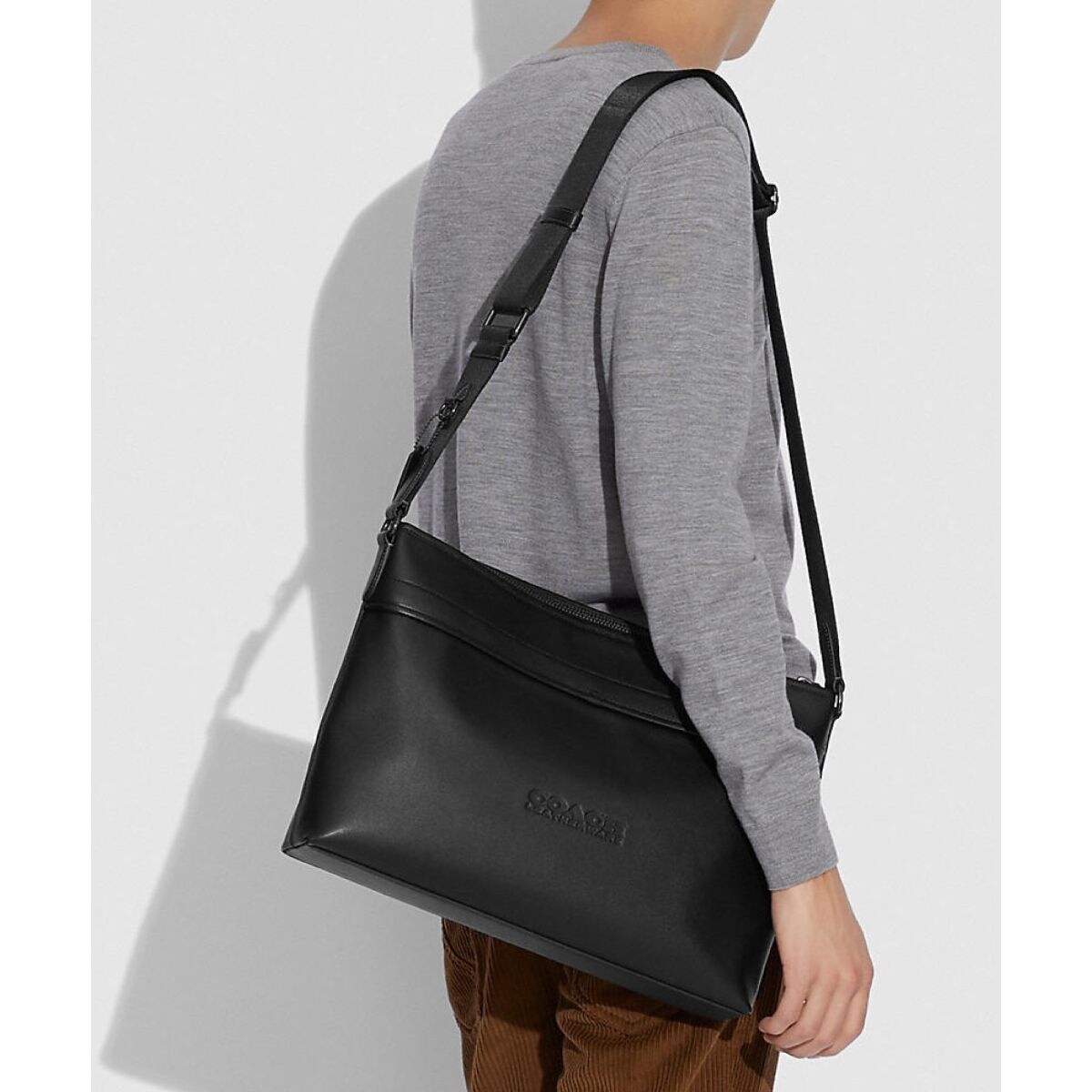 ☆新品☆メンズ COACH リーグ クロスボディ バッグ ショルダーバッグ COACH ショルダーバッグ リーグ クロスボディ バッグ 19 メンズ