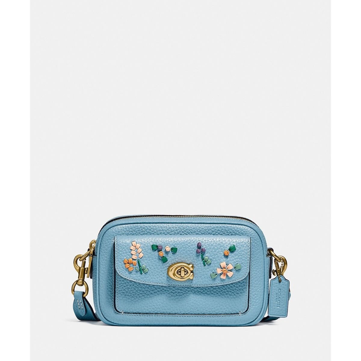 COACH 大人気！ ウィロウ カメラバッグ フローラルエンブロイダリー 新品