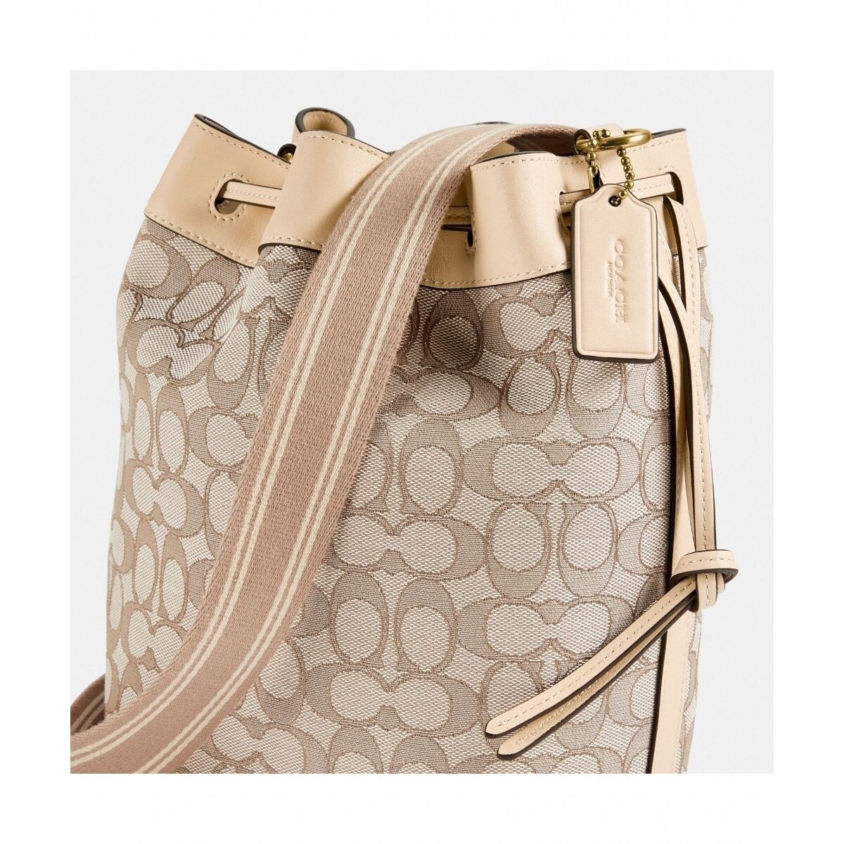 フィールド バケット バッグ シグネチャー ジャカード | コーチ(COACH ...