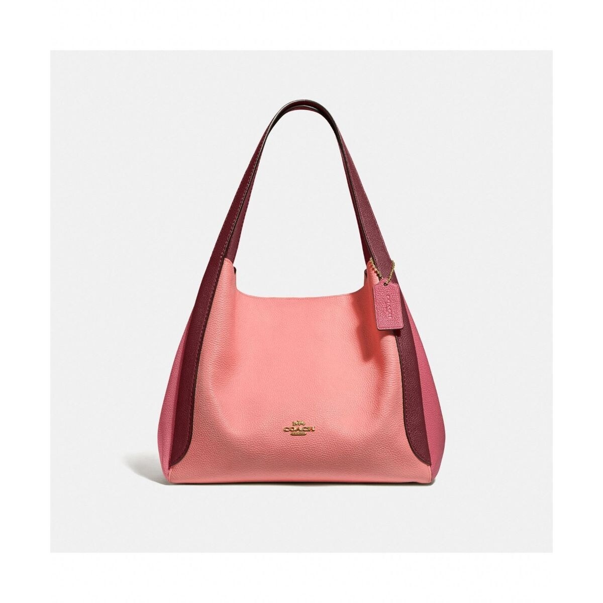 COACHハドリーホーボー カラーブロック ピンク ハドリー ホーボー カラーブロック | コーチ(COACH) | マルイ