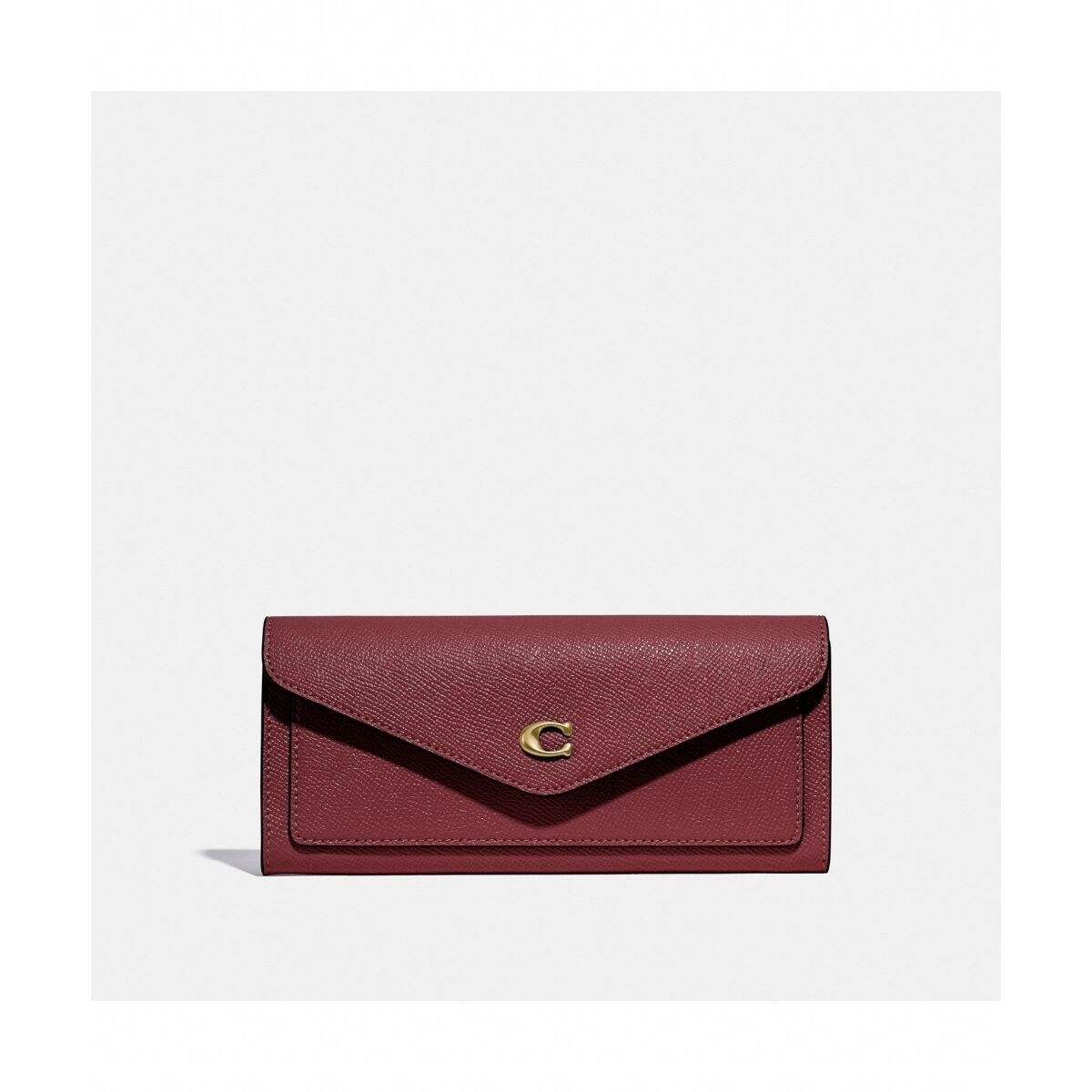 【COACH☆新品】ビジネス カード ケース！バフ！クロスグレイン レザー！ COACH 大人気！！ ビジネスカードケース バフ クロスグレイン