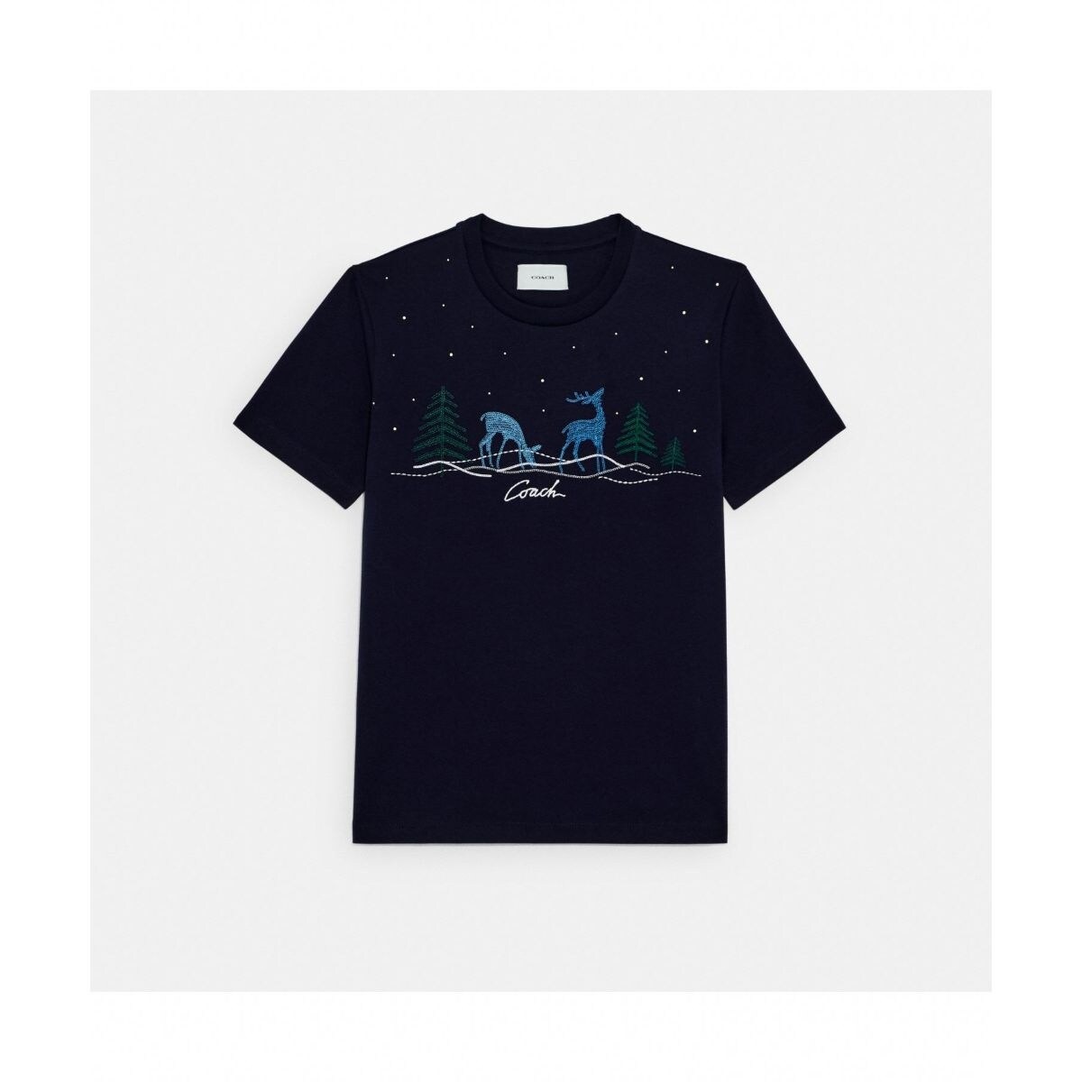 【COACH】コーチ デボスド Tシャツ・オーガニック コットン ☆すぐ届く デボスド Tシャツ・オーガニック コットン☆人気