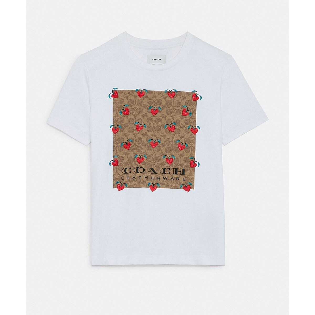 公式】コーチアウトレット | ストロベリー リラックスド Tシャツ