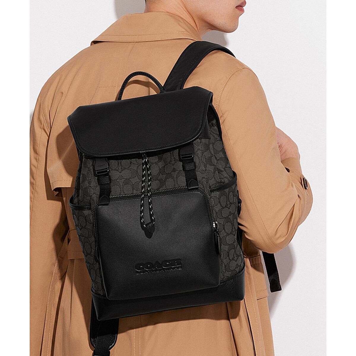 最終再値下】coach コーチ メンズ リュック almamaster.lt