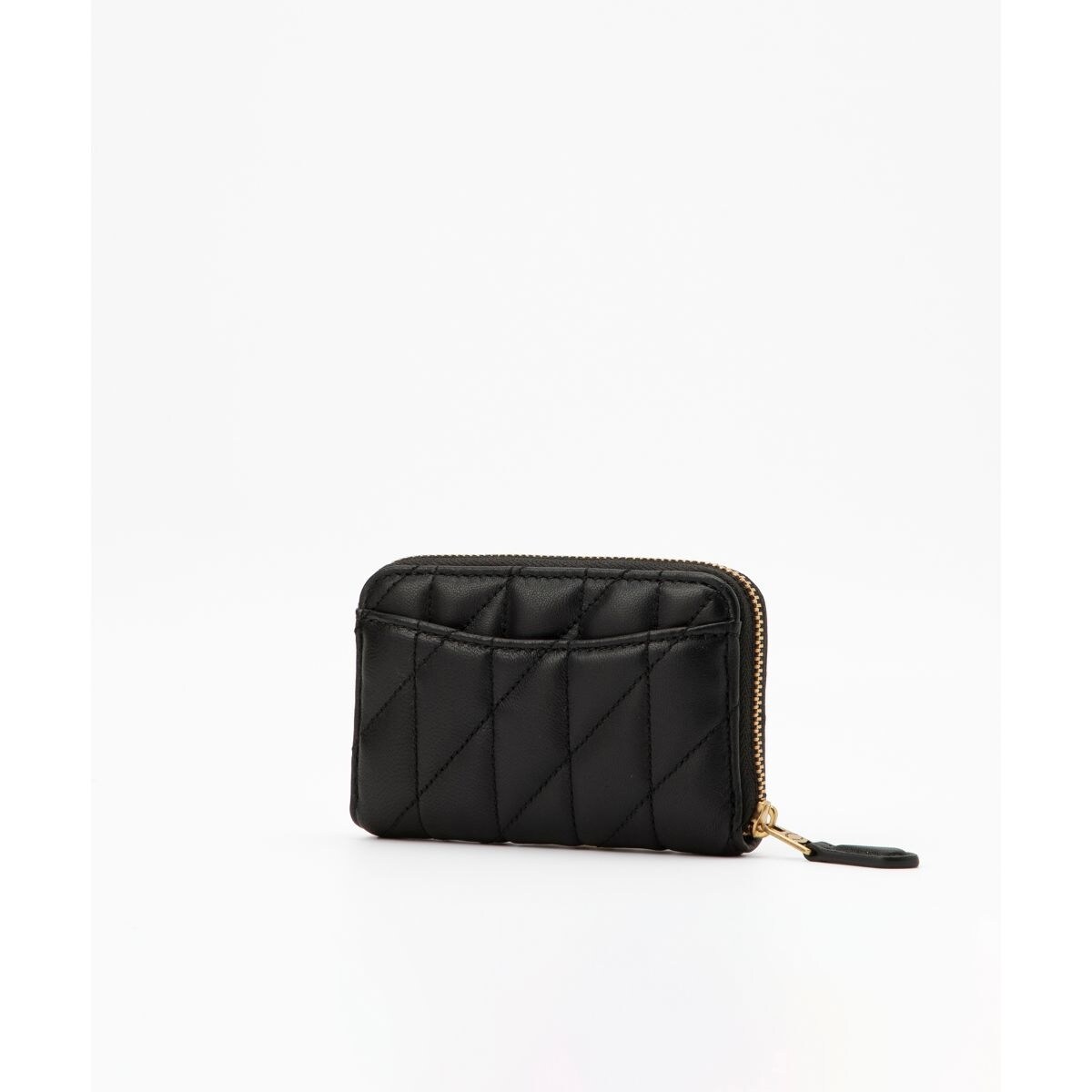 【再入荷】COACHスモール ジップ アラウンド ピロー キルティング スモール ジップ アラウンド カード ケース・ピロー