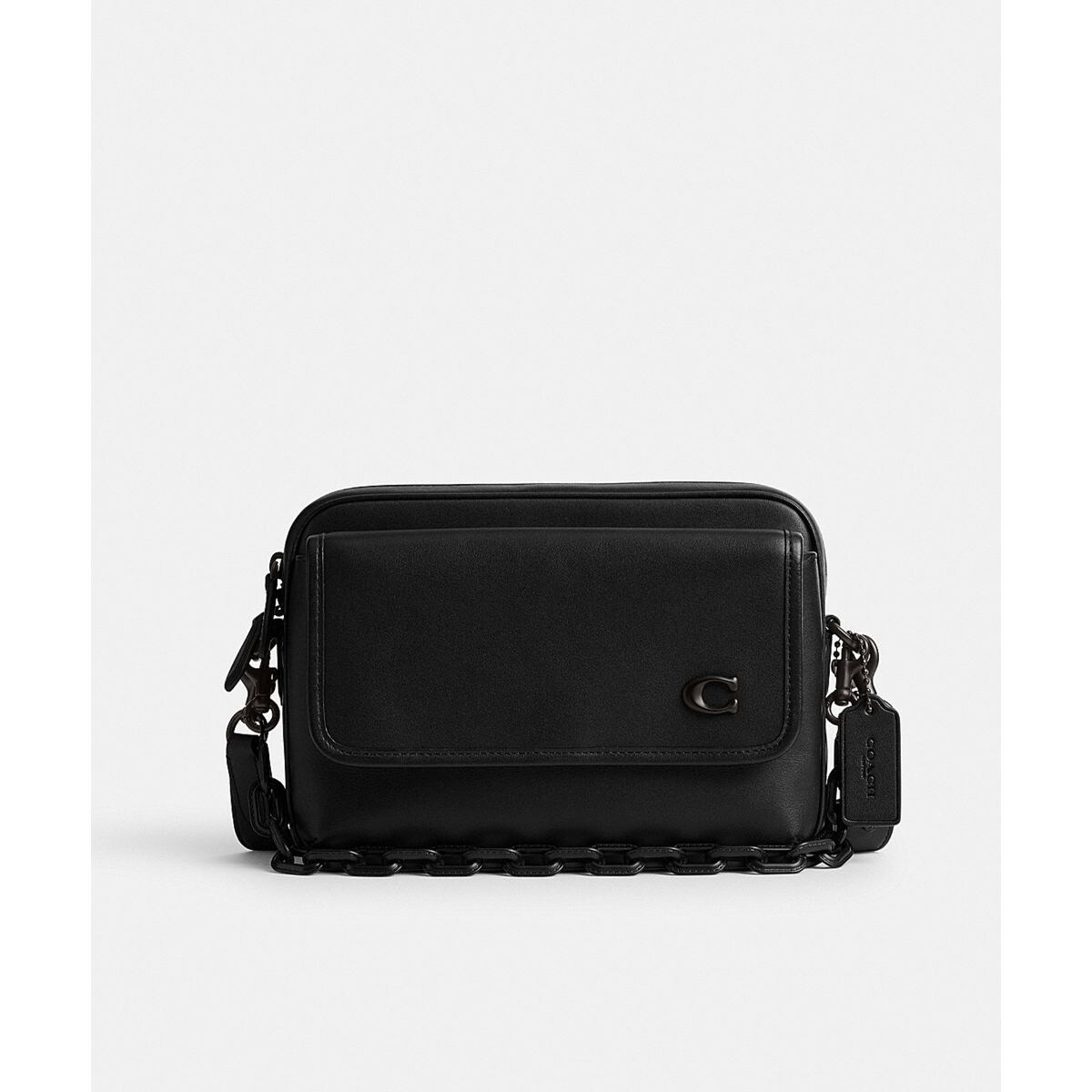 早い者勝ち❗️COACH コーチ　チャーター　クロス　バッグ　ブラック COACH ショルダーバッグ チャーター クロスボディ バッグ 24