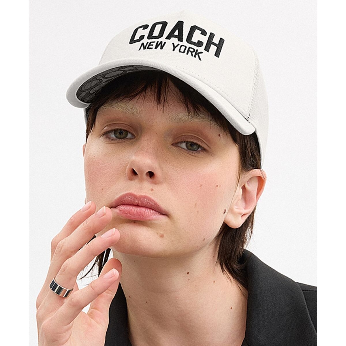 【えりこ様】COACH コーチ レディース キャップ ネイビー カジュアル えりこ様】COACH コーチ レディース キャップ ネイビー カジュアル