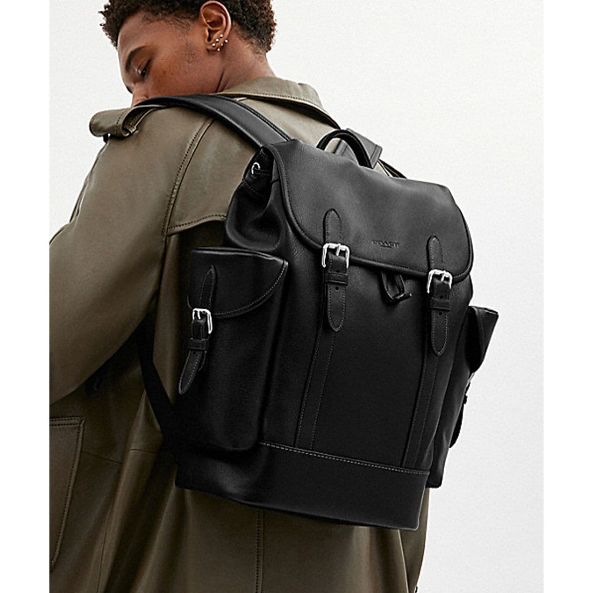 コーチ COACH ヒッチ バックパック レザー リュック デイパック