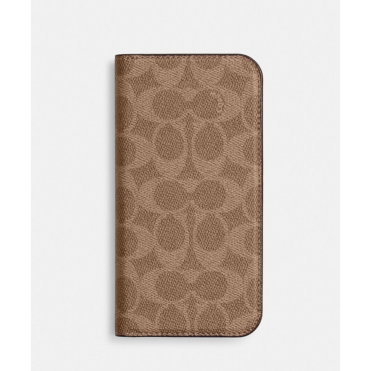 Amazon.co.jp: [Coach] iPhone 15 Pro ケース Leather Slim Wrap