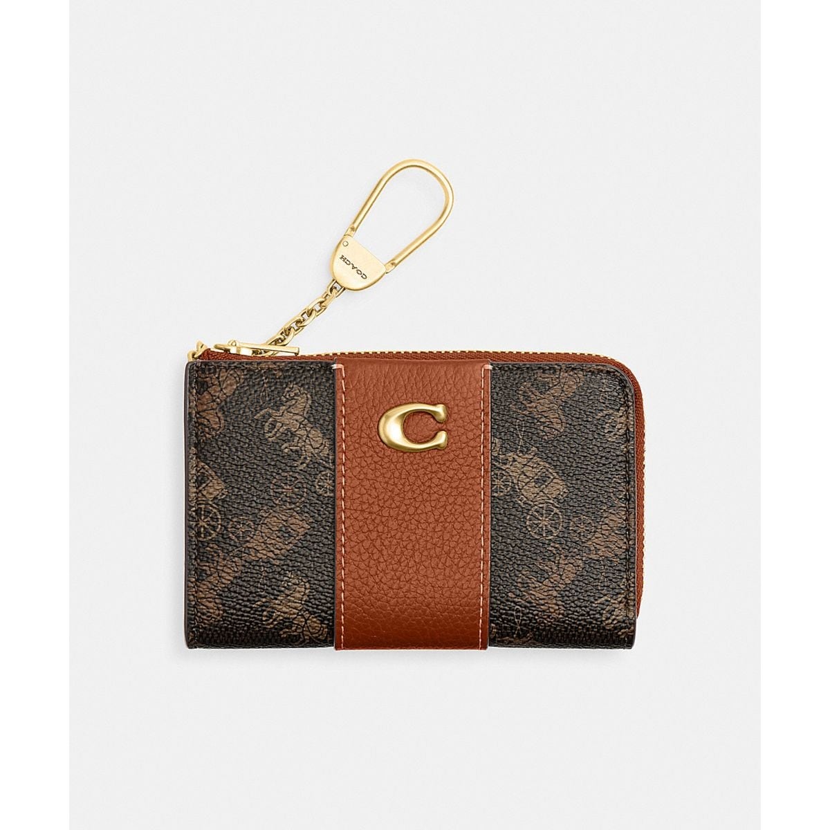 ラスト1点♡COACH コーチ 名刺入れ チャコール ゴールドロゴ コーチ(COACH) 名刺入れ メンズカードケース・名刺入れ | 通販