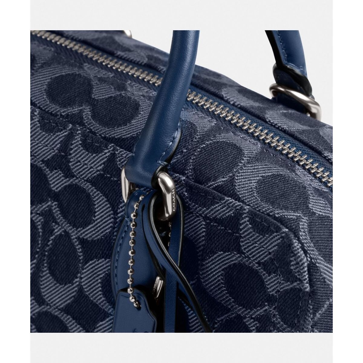 バワリー サッチェル 22・シグネチャー デニム | コーチ(COACH