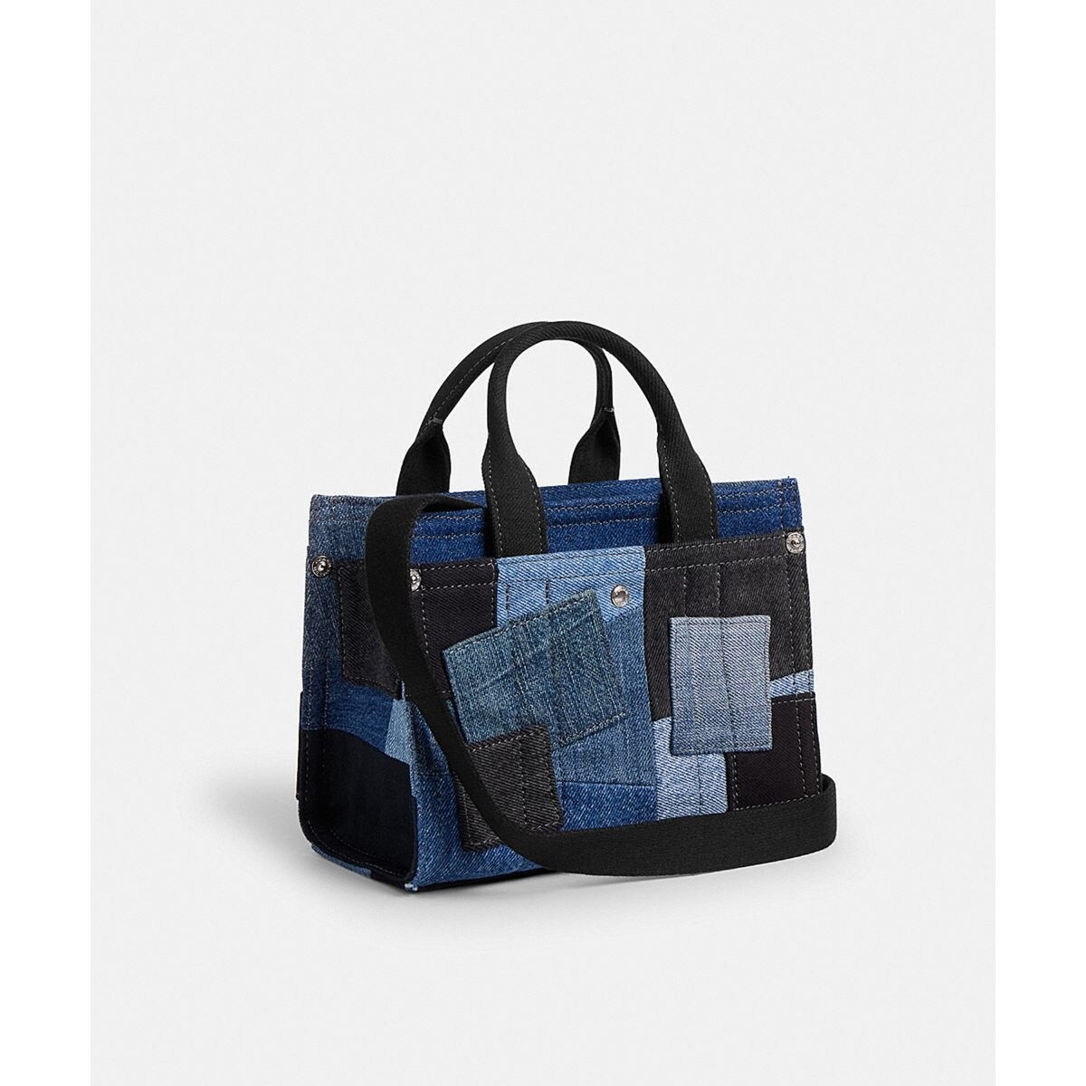 【人気】COACH トートバッグ パッチワーク ナイロン レザー 378 人気】COACH トートバッグ パッチワーク ナイロン レザー 378