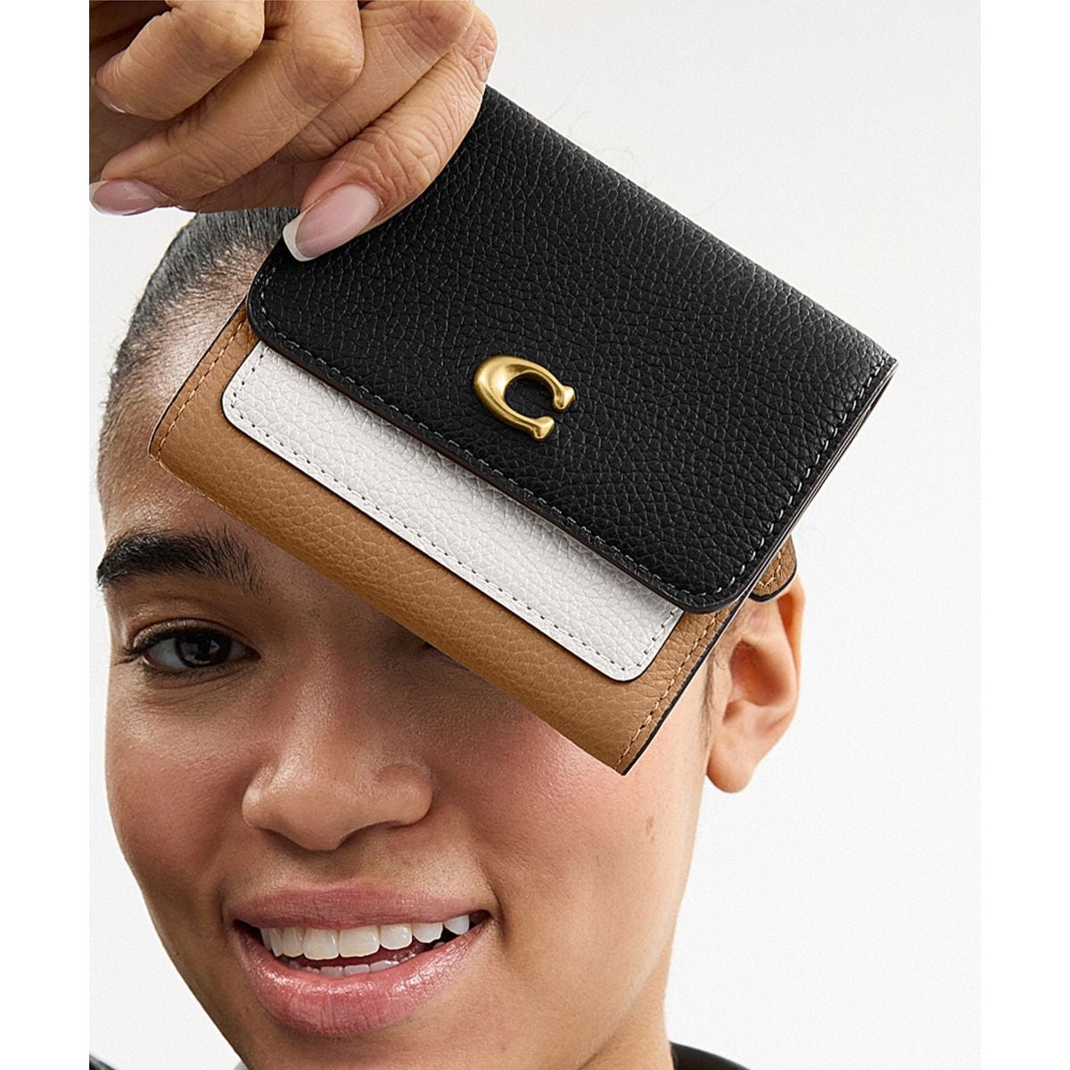 コーチCOACHシグニチャー☆メンズ長財布エンボス加工☆正規新品