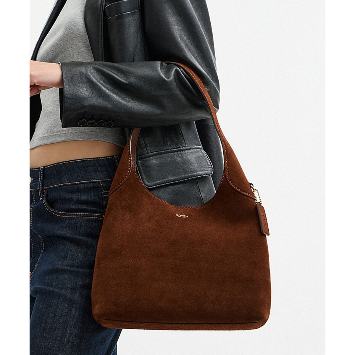 COACH コーチ ペイトン ホーボー ショルダーバッグ レザー