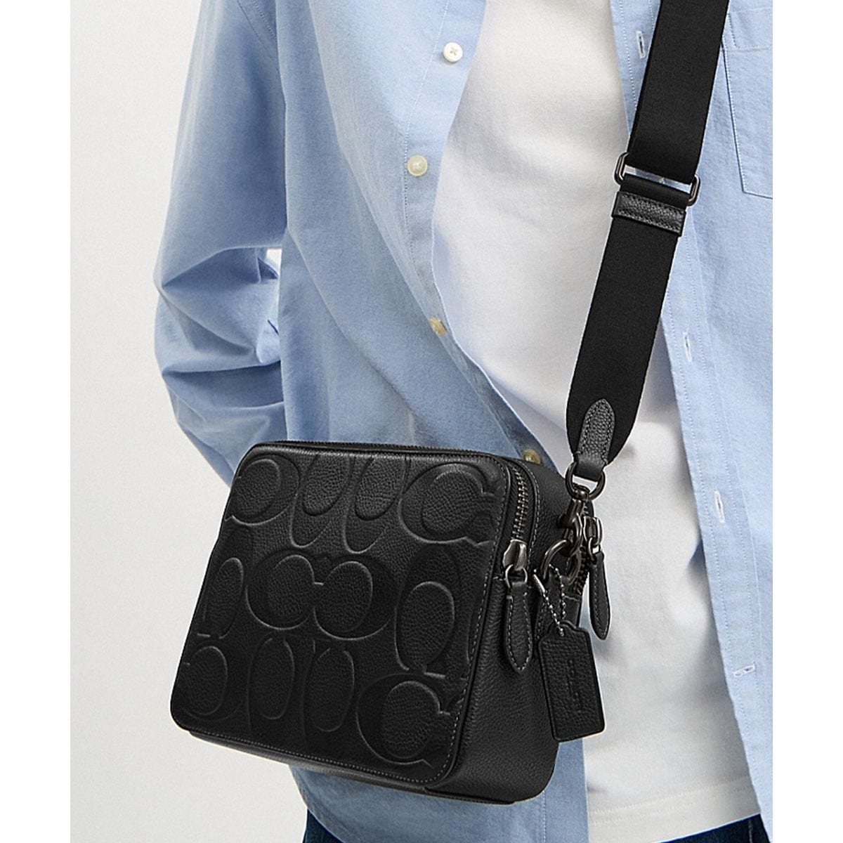 【新品】コーチ　リーグ メッセンジャー バッグ・シグネチャー キャンバス COACH｜【公式】リーグ メッセンジャー バッグ・シグネチャー