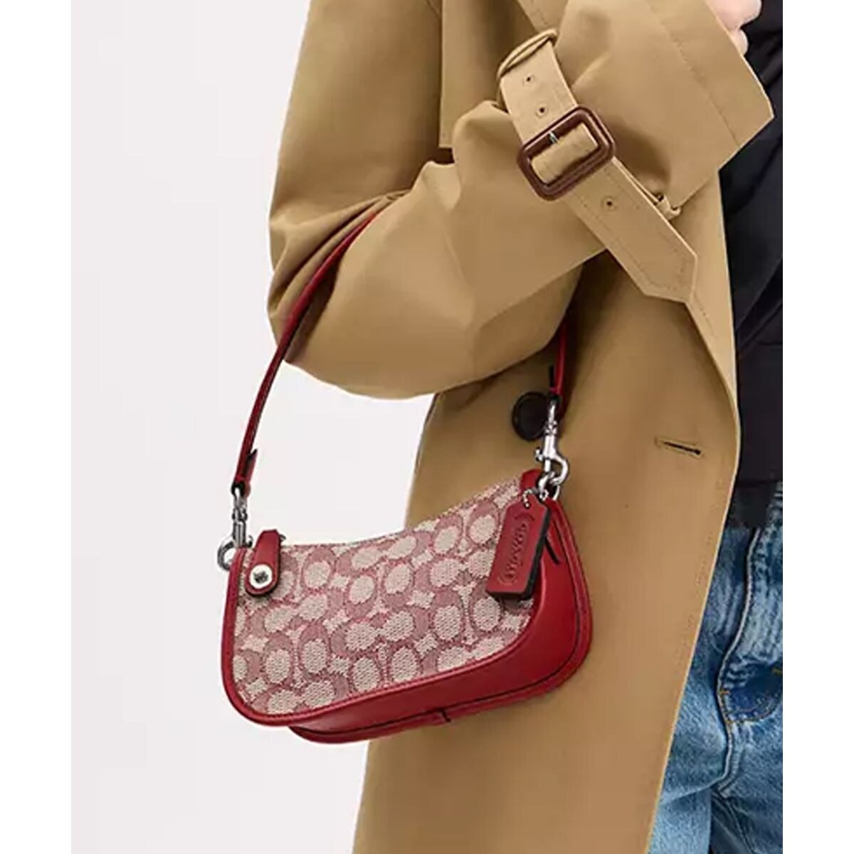 スウィンガー 20・シグネチャー ジャカード | コーチ(COACH