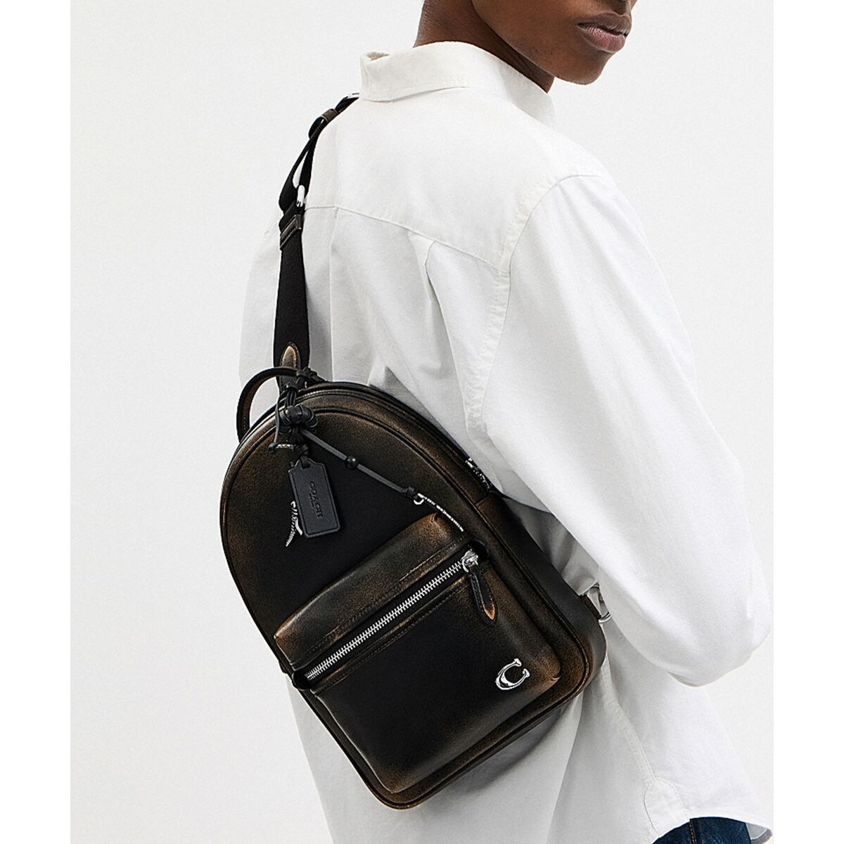 今月まで出品【美品】COACH CC131 ボディバッグ マホガニー マルチ コーチ(COACH) バッグ の一覧 | マルイウェブチャネル