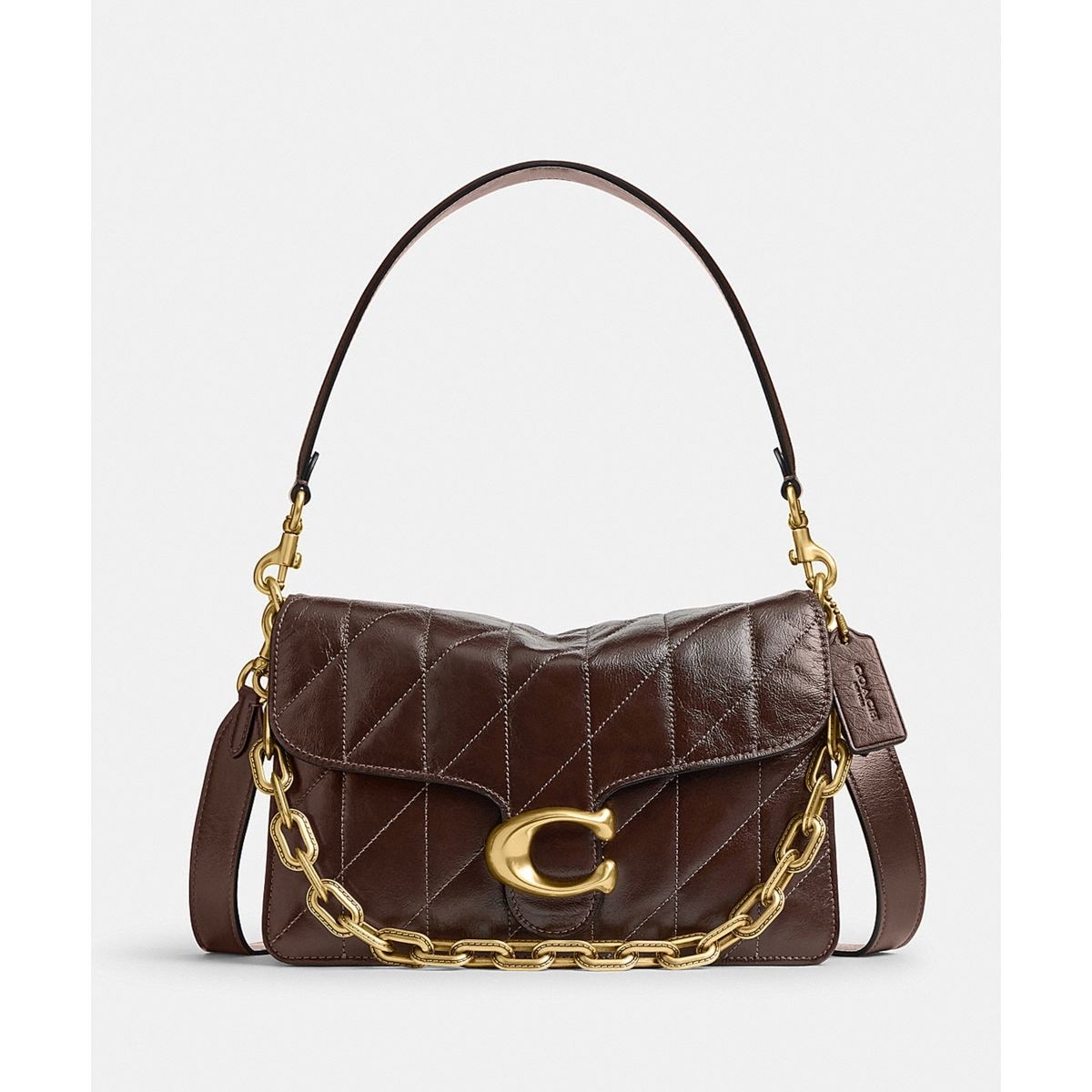 【COACH】送料無料/追跡有Tabbyチェーン キルティングショルダー チェーン タビー ショルダー バッグ・キルティング | コーチ