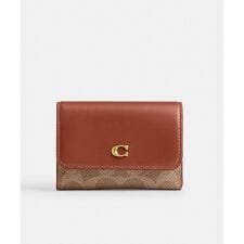 エッセンシャル フラップ カード ケース・シグネチャー キャンバス(ミニ財布)