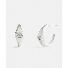 コーチ(COACH)のシグネット シグネチャー ハギー ピアス