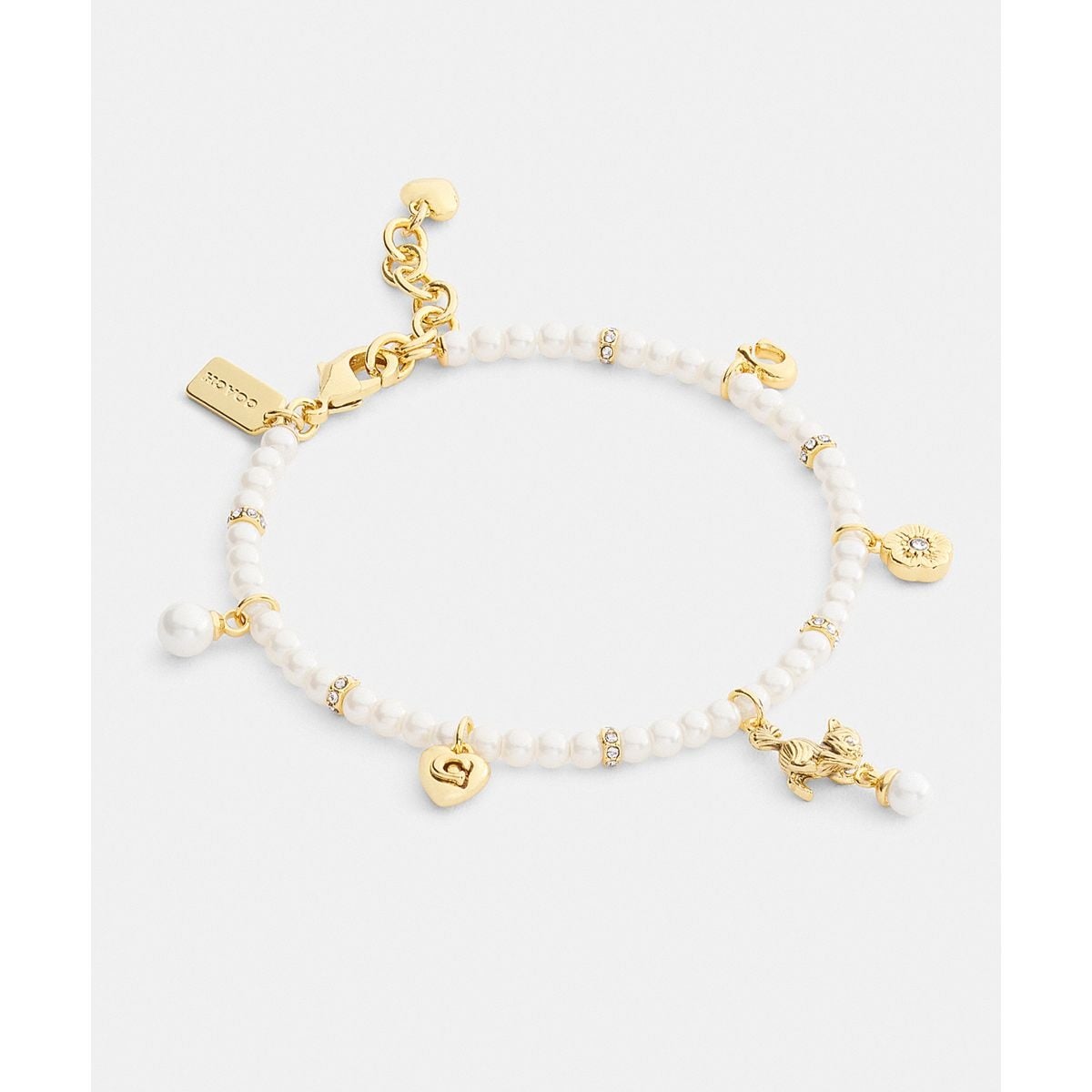 COACH コーチ　レキシー　ブレスレット 公式】COACH – コーチ | パヴェ レキシー シグネチャー チェーン