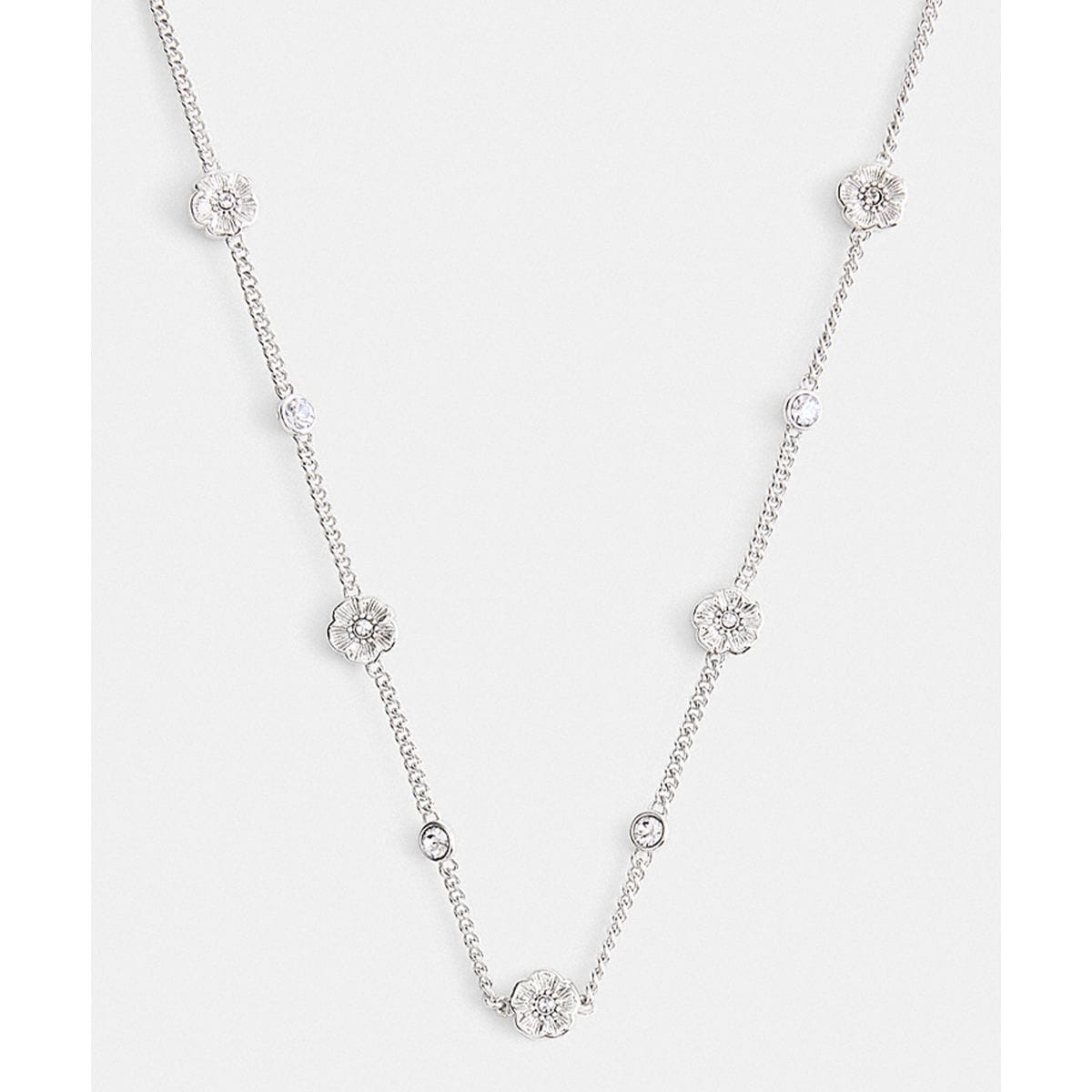 パヴェ ティー ローズ ペンダント ネックレス | コーチ(COACH パヴェ ティー ローズ ペンダント ネックレス | コーチ(COACH