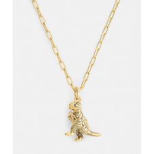 コーチ(COACH)のブラッシュド レキシー ペンダント ネックレス